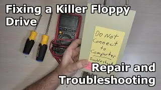 Fixing a Killer Floppy Drive for the original Macintosh