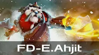 FD-E.Ahjit &mdash; Tusk, Roaming (Feb 28, 2018) | Dota 2 patch 7.09 gameplay