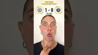 I Simulated The CWC Final  😱⚽️ #psg #chelsea