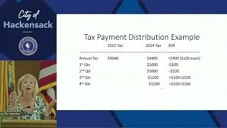 Hackensack Clips: Deputy Mayor Canestrino Provides Tax Payment & NJ Senior Freeze Info