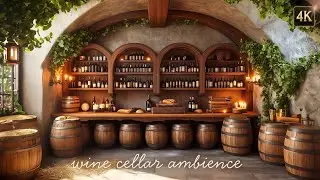 Beneath the Vineyard: A Hidden Cellar Where Time Flows Like Wine | Rustic Ambience & Lofi Piano