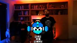 [calmdownkidder] Men of Mega as Napalm Death, 31/10/2020