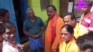 BJP BANDAPALLI SATISH ADDAGUTTA DIVISION PADHA YATRA