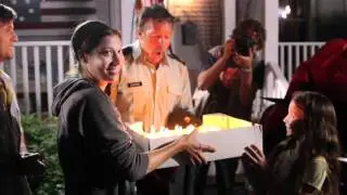 Steve Guttenberg's Birthday On the Set of 