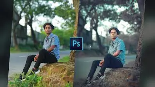 Photo retouching || Photoshop color grading tutorial 2021 - Amit editz