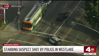 Police shooting shuts down portion of LA's Westlake neighborhood
