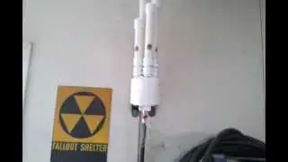 Four chime pvc train whistle