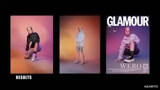 Glamour x Converse campaign  -  making of