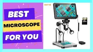 Hayve 7&lsquo;&rsquo; Digital Microscope 1500X Zoom 12MP HD Electronic