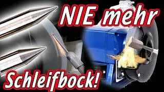 Perfekt geschliffen in Sekunden +Staubfrei! #Wolframelektrode