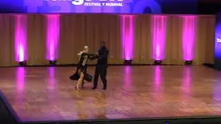 Pareja de Colombia sorprende con su baile &uacute;nico Tango Mundial 2025 Semifinal ESCENARIO Pareja 532