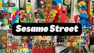 Sesame Street birthday party