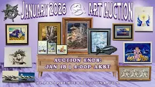 January 2026 Art Auction &mdash; New Year, New Art, New Perspective