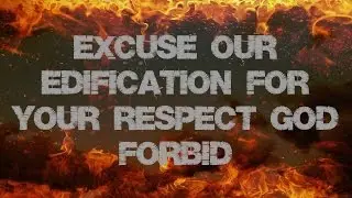 Excuse Our Edification For Your Respect, God Forbid - GMSOrlandoCamp2