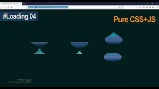 How to Create Waving Loading Page with CSS & HTML | web design