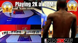 Playing NBA 2K26 at 3 in the morning is actually Fun 🤩
