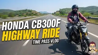 Cruising: Relaxing Honda CB300F Ride
