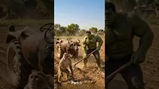 Hulk and monkey friend part-1. #shorts