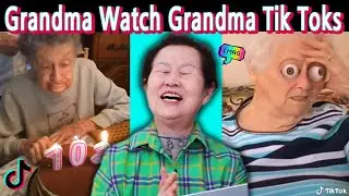 80-летняя кореянка реагирует на старейшин Тик-Токеров