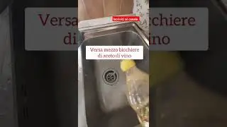 COME TOGLIERE I CATTIVI ODORI DAGLI SCARICHI✅️🔝#scarico #cleaningtips #cleaning