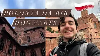 Avrupa’nın en büyük Kalesini gezdim | Polonya Gdansk Malbork Kalesi