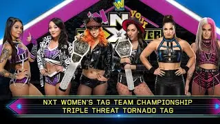 Team 2001 v. Toxic Attraction v. Dakota Kai & Raquel Gonzalez - NXT Takeover