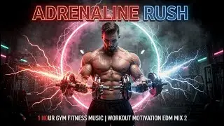 Gym Fitness Music 💪 - Adrenaline Rush 🔥 1 hour Gym Fitness Music  Workout Motivation EDM Mix 2