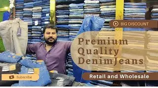 Premium Quality Denim Jeans Pent Wholesale rates | Imported Jeans K.men's wear|