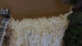 Milstead Mill Dam Flood 2020