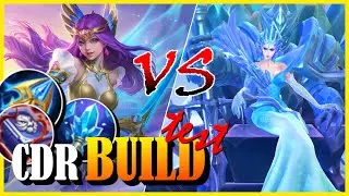 Odette's CDR Build Ft. Revamped Aurora (Patch Notes 1.8.24 Advanced Server) | MLBB Update | OdetteML