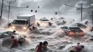 Spain Hit by Extreme Storm Again! La Seu d’Urgell Crippled by Rain, Hail & Floods