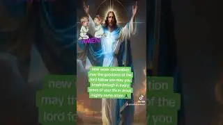 increase in Jesus name #newweekdeclaration#goodness and mercy follow you.