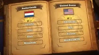Netherlands vs. United States - Group B - Match 2 - 2017 Hearthstone Global Games  - Week 2