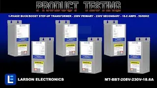 1-Phase Buck/Boost Step-Up Transformer - 208V Primary - 230V Secondary - 18.6 Amps - 50/60Hz