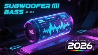 Музыка с усиленными басами 2026 🔈 Уничтожитель сабвуферов 🔈 JBL Bass Music, громко и грязно