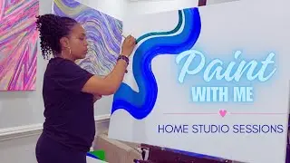Watch This Abstract Painting Come Together | Relaxing Time-Lapse Journey | Art Demo
