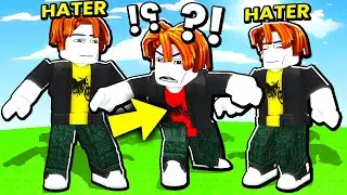 🟨 HATERS DISFARÇADOS DE FÃ ESTAVAM QUERENDO ME ZOAR NO ROBLOX MAIS EU DEI UMA LIÇÃO NELES