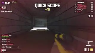 EPIC KRUNKER.IO 1 BULLET 3 KILLS