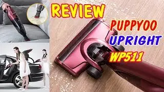 PUPPYOO Cordless Upright Vacuum Cleaner WP511 review 2019