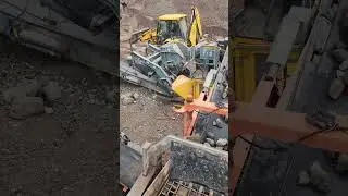 demolition,  screening and crushing @ isando #mobileplant #demolition #excavator