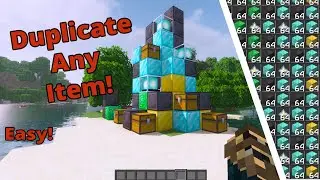 *APRIL FOOLS* Minecraft New Duplication Glitch Which Works