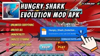 Hungry Shark Evolution CRAZY MODZ 🦈💥