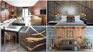 Top 50 Modern Wall Panel with LED Lighting Panel Design | Accent Wall Lights Design | Wooden Wall