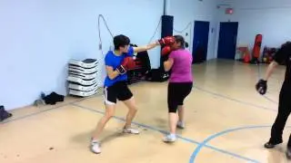 K1 fighting techniques@MCMA Mtl