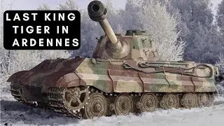 El &uacute;ltimo King Tiger en las Ardenas (diciembre de 1944)