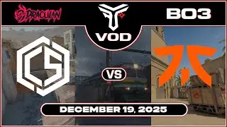 CYBERSHOKE vs fnatic | DraculaN Season 4 | #BO3 | @TrottahCS [ #cs2 #vod ]