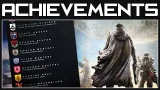 Destiny All Achievements and Trophies | Destiny Gameplay | PS4 Xbox One