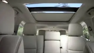 Infiniti QX60 - Panoramic Sunroof: A Glimpse