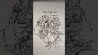 How to draw people with ONLY ink ✍️ (NO ERASING 😳)