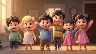 Playtime Goodbye Song | Sweet Farewell Nursery Rhyme for Kids | Fun Songs for Children